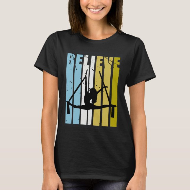 Camiseta Aerialist Believe Silhouette Loves Practice Air Yo (Frente)