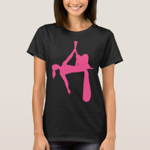 Camiseta Aerialista Pendurado Vintage Roxo Trapézio Aéreo S