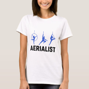 Camiseta Aerialista Seda Aérea Yoga Ginastas Acrots Trapézi