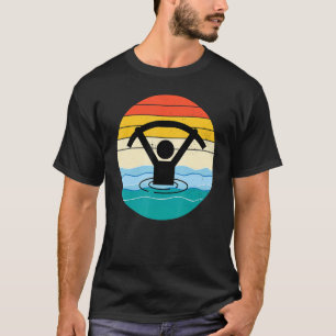 Camiseta Aeróbica Água Exercício Aquático de Malhação Aquát