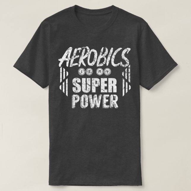 Camiseta Aeróbica por Malhações Aeróbica 1 (Frente do Design)
