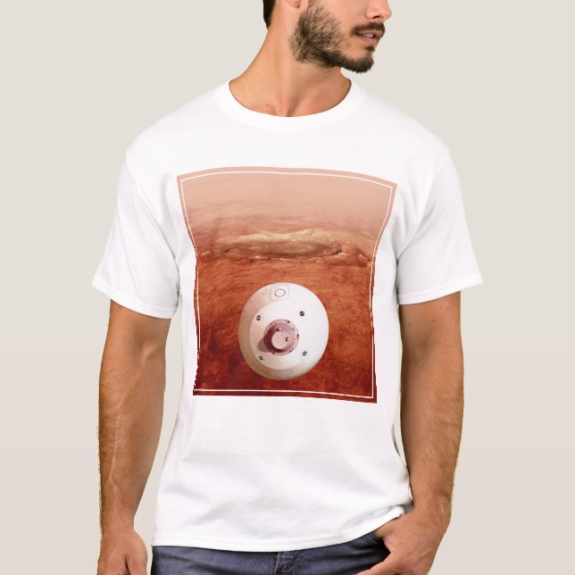 Camiseta Aeródromo Com Perseverança Descendente Da Superfíc (Frente)