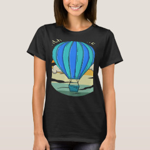 Camiseta Aeronauta Balonista Alcançar Para O Céu Balão De A