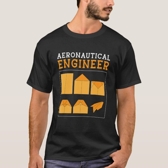 Camiseta Aeronautical Engineer Engineering Rocket Aerospace (Frente)