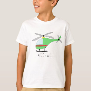Camiseta Aeronave e nome Legal do helicóptero personalizado