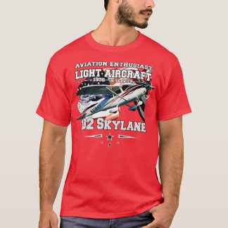 Camiseta Aeronaves de 182 Skylane Light