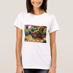 Camiseta Aeronaves de combate à guerra mundial destruídas