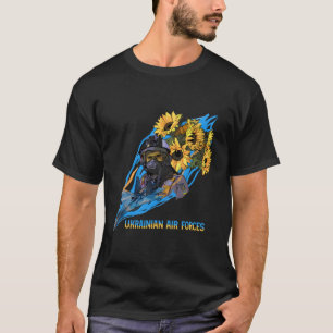 Camiseta Aeronaves de guerra das forças aéreas ucranianas c
