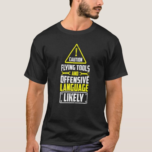 Camiseta Aeronaves Diesel - Ferramentas E Língua De Voo De  (Frente)