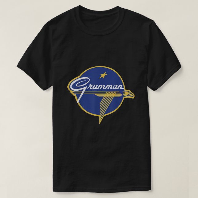 Camiseta Aeronaves Grumman Vintage (Frente do Design)
