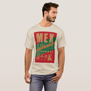 Camiseta Aeroporto da Cidade do México MEX
