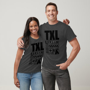 Camiseta Aeroporto de Berlim TXL Tegel