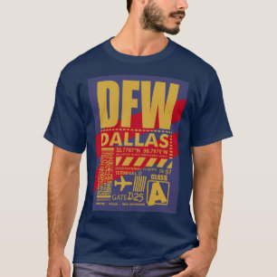 Camiseta Aeroporto de DFW Dallas