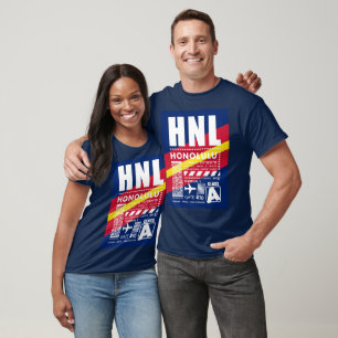 Camiseta Aeroporto de HNL Honolulu