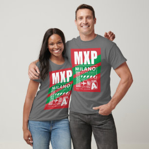 Camiseta Aeroporto de Milão MXP