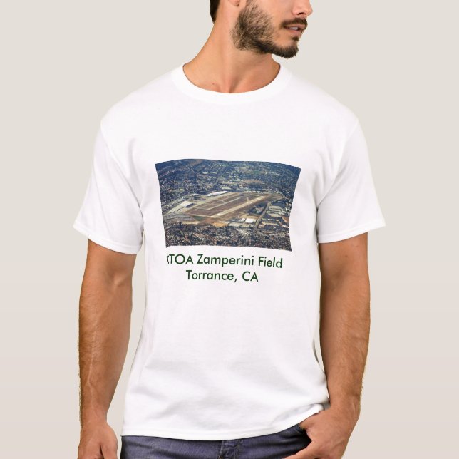 Camiseta Aeroporto de Torrance Zamparini, campo de KTOA (Frente)
