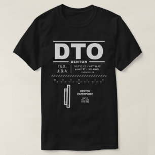 Camiseta Aeroporto Denton Enterprise DTO USAA