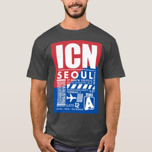 Camiseta Aeroporto ICN Seoul