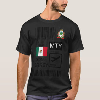 Camiseta Aeroporto Internacional de Monterrey Mariano Escob