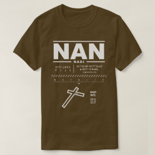 Camiseta Aeroporto Internacional de Nadi NAN