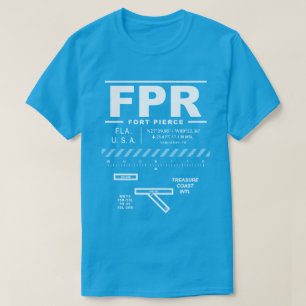 Camiseta Aeroporto Internacional Treasure Coast FPR