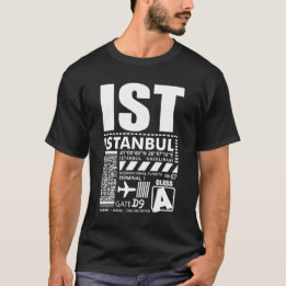 Camiseta Aeroporto IST Havalimanı Istambul