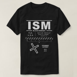 Camiseta Aeroporto Kissimmee Gateway ISM USAA