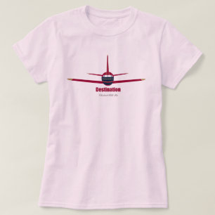 Camiseta Aeroporto MÃE de Massachusetts de Chestnut Hill