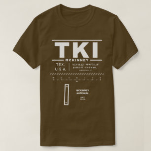 Camiseta Aeroporto Nacional McKinney TKI