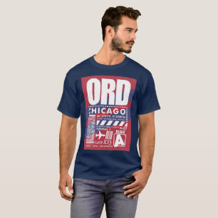 Camiseta Aeroporto ORD Chicago