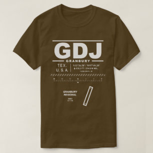 Camiseta Aeroporto Regional de Granbury GDJ