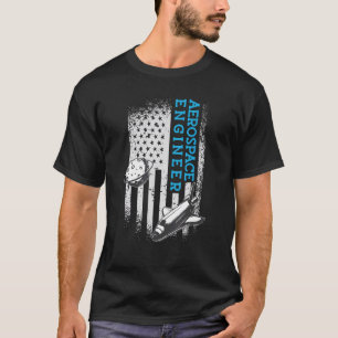 Camiseta Aerospace De Engenharia De Foguetes De Engenheiro