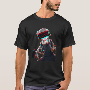 Camiseta Aesética do amor Yuno Gasai por Mirai Nikki Classi