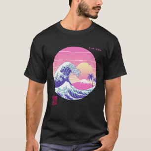 Camiseta Aestético Japonês de Onda Excelente Vaporwave