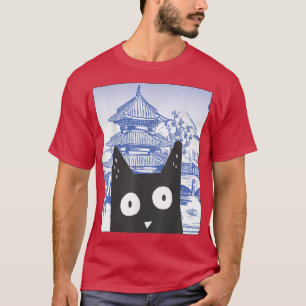 Camiseta Aesthetic Alt Cute Anime Kitten Neko Japan Manga H