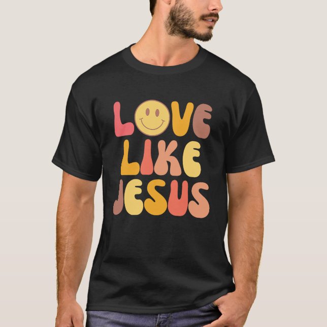 Camiseta Aesthetic Groovy tees Aesthetic Groovy, christian (Frente)