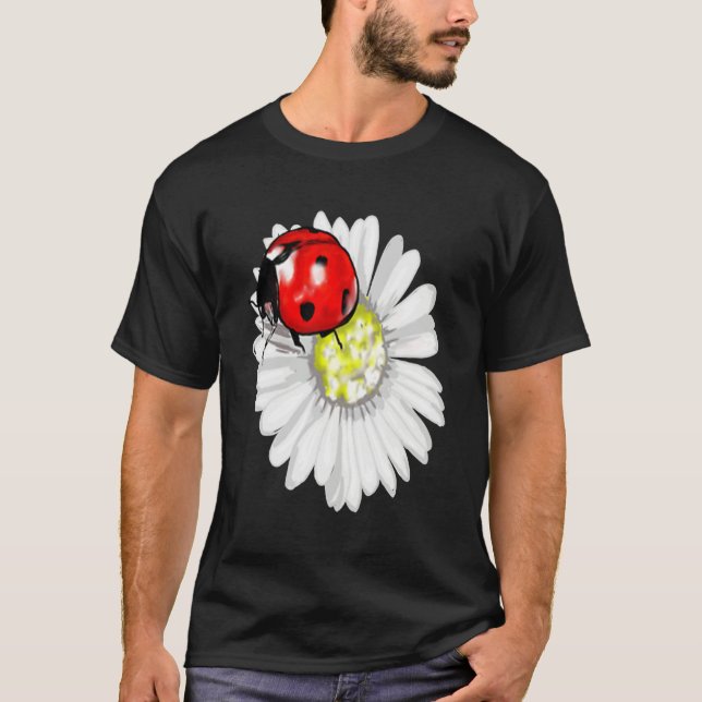 Camiseta Aesthetic Nature Summer Ladybird Nature (Frente)