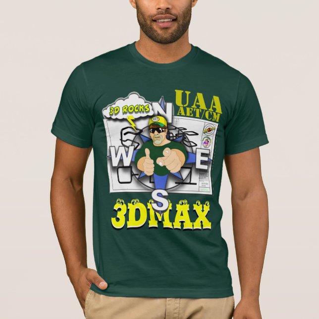CAMISETA AET/CM 3DMAX (Frente)