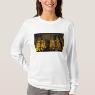 Camiseta AF, Egito, Abu Simbel. Figuras Colossais de