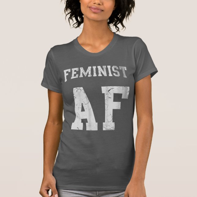 Camiseta AF feminista (Frente)