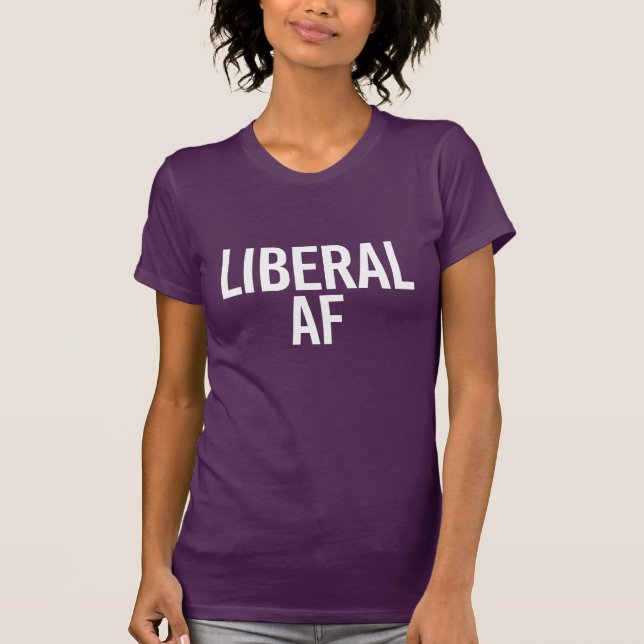 Camiseta AF liberal - - branco - (Frente)