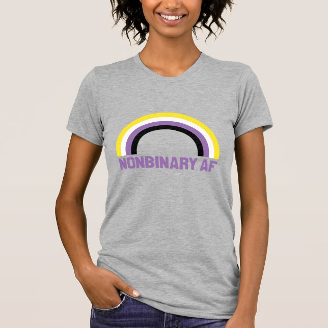 Camiseta AF não binário (Frente)