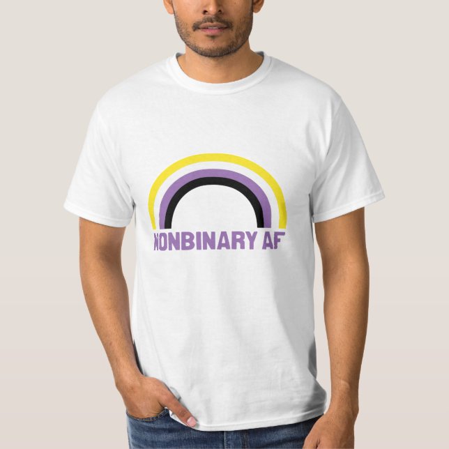 Camiseta AF não binário (Frente)