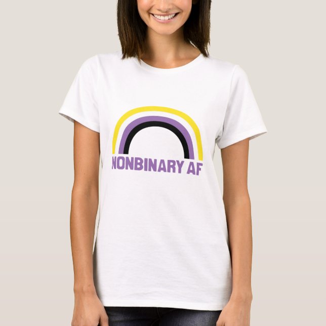 Camiseta AF não binário (Frente)