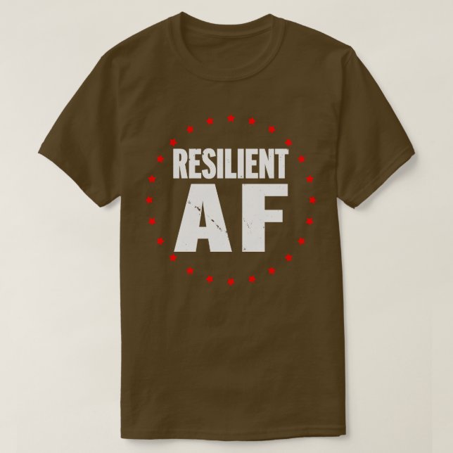 Camiseta AF Resiliente (Frente do Design)