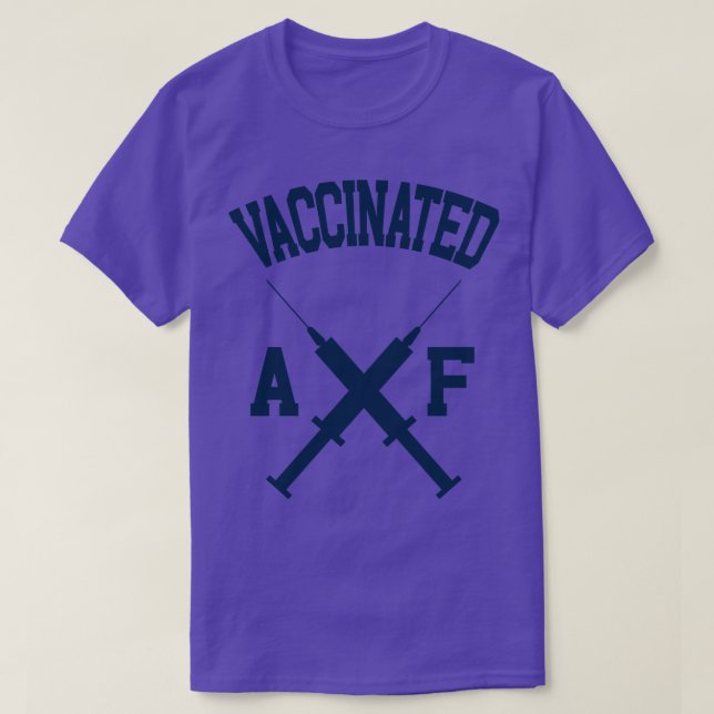Camiseta AF Vacinada 1 (Frente do Design)