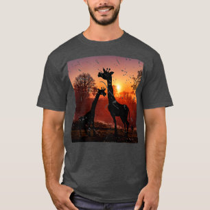 Camiseta Afafricano Safari Animal Gift Giraffe