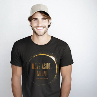 Camiseta Afastar A Lua Engraçado Total Eclipse Solar 2024