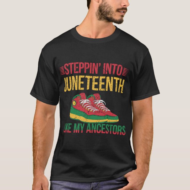 Camiseta Afastar-Se À Décima Junta Como Os Meus Ancestrais (Frente)