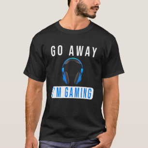 Camiseta Afaste-Se Os Jogos Não Incomodem O Jogador De Ví